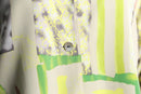 lime abstract pattern shirt