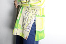 lime abstract pattern shirt