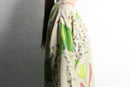 lime abstract pattern shirt