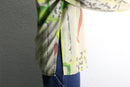 lime abstract pattern shirt