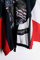 “Re:make” docking loose sweat shirt