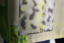 lime abstract pattern shirt
