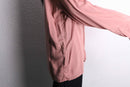 pale pink rayon open collar shirt