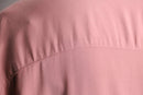 pale pink rayon open collar shirt