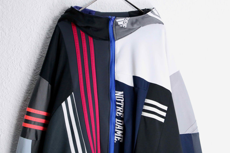 “Re:make” asymmetry  random track jacket