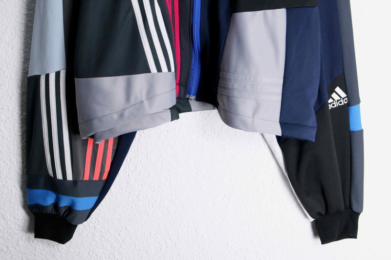 “Re:make” asymmetry  random track jacket