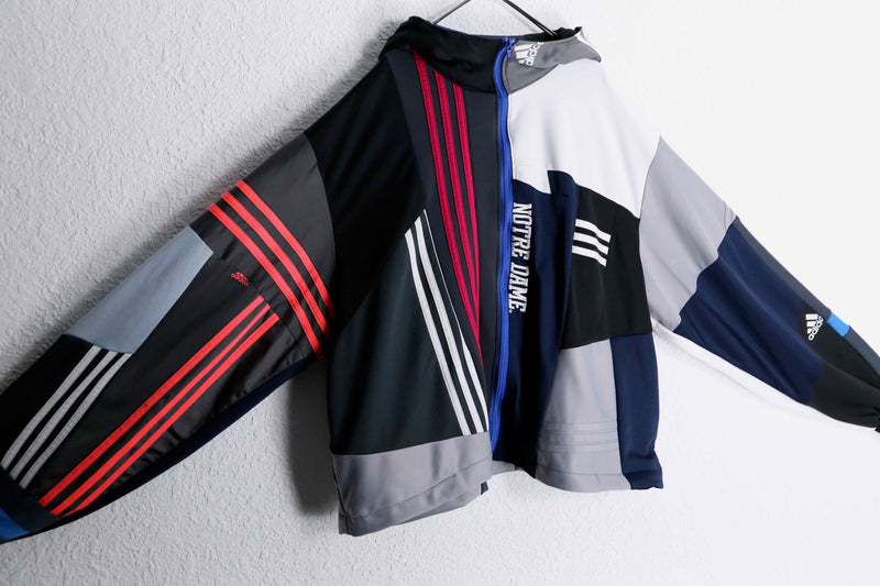 “Re:make” asymmetry  random track jacket