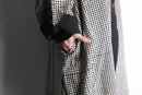 monotone total pattern ethnic coat