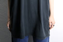JORDAN oversized faded black tee