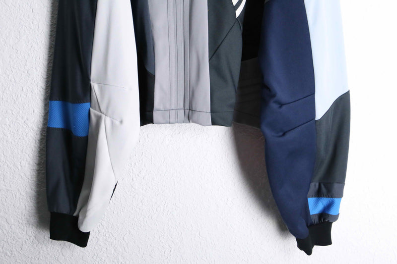 “Re:make” asymmetry  random track jacket