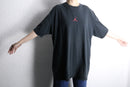 JORDAN oversized faded black tee
