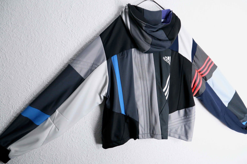“Re:make” asymmetry  random track jacket