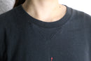 JORDAN oversized faded black tee