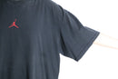 JORDAN oversized faded black tee