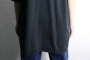 JORDAN oversized faded black tee