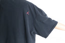 JORDAN oversized faded black tee