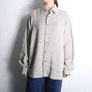 “LAGERFELD” linen L/S shirt