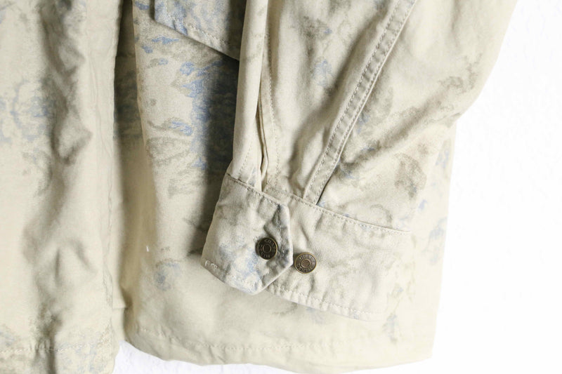 “CHAPS” flower design stand collar cotton jacket
