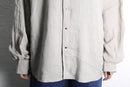 “LAGERFELD” linen L/S shirt