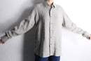 “LAGERFELD” linen L/S shirt