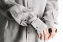 “LAGERFELD” linen L/S shirt