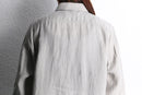 “LAGERFELD” linen L/S shirt
