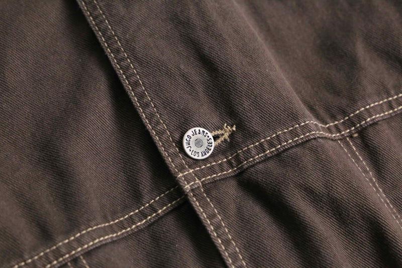90's "JNCO" brown coverall jacket