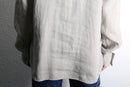 “LAGERFELD” linen L/S shirt