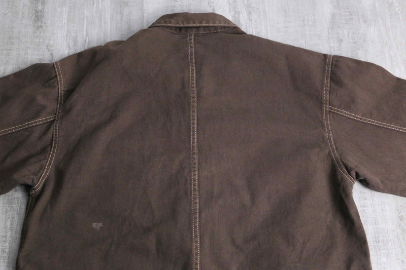 90's "JNCO" brown coverall jacket