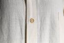 over size middle linen jacket