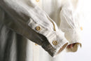 over size middle linen jacket