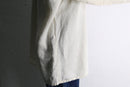 over size middle linen jacket