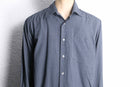 “DKNY” light gray poly rayon shirt