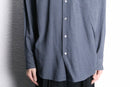 “DKNY” light gray poly rayon shirt
