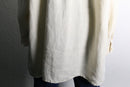 over size middle linen jacket