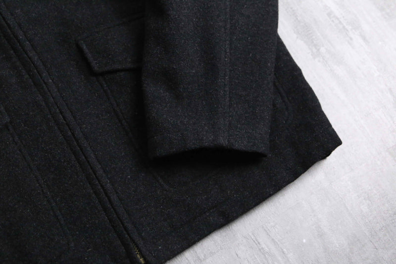 "Columbia" zip up wool jacket
