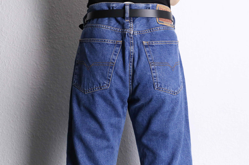”Diesel” indigo color straight denim pants