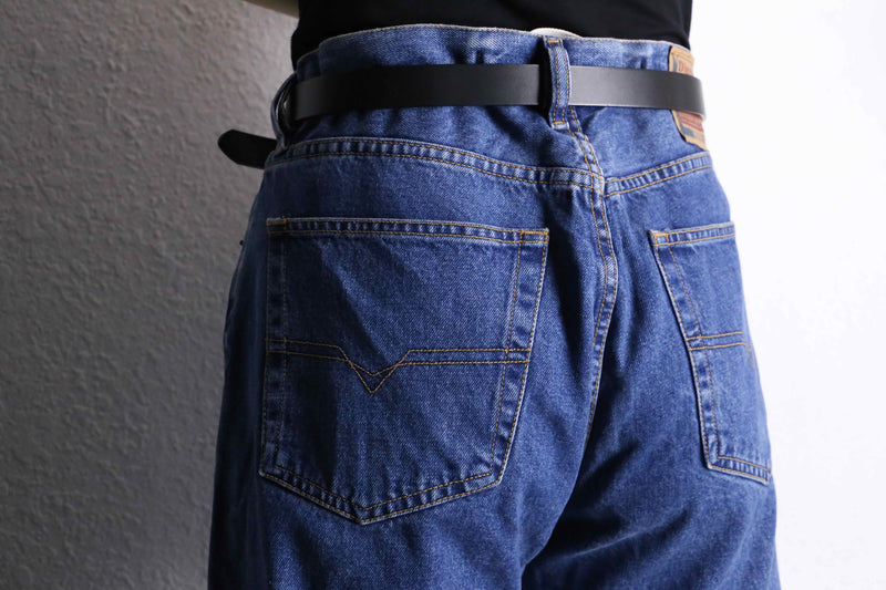 ”Diesel” indigo color straight denim pants
