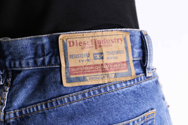 ”Diesel” indigo color straight denim pants