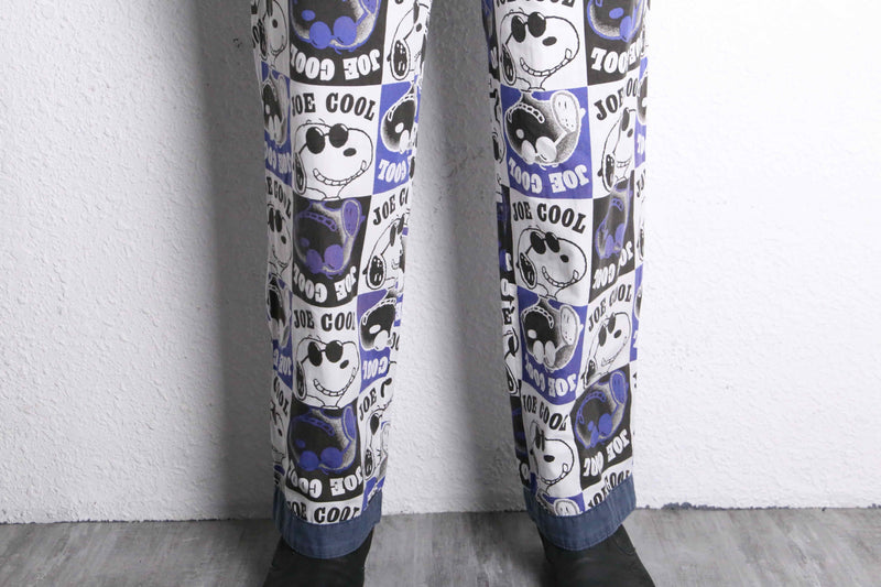 JOE COOL snoopy print easy pants