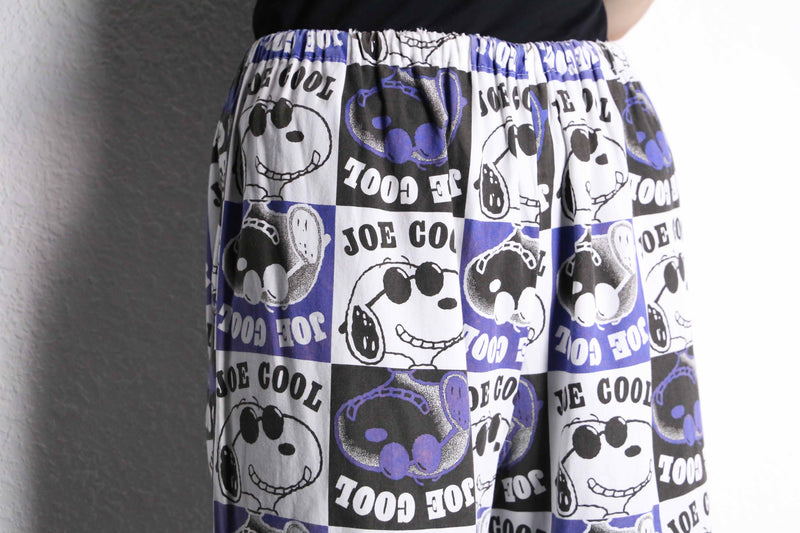 JOE COOL snoopy print easy pants