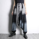 monotone switch design sarouel pants