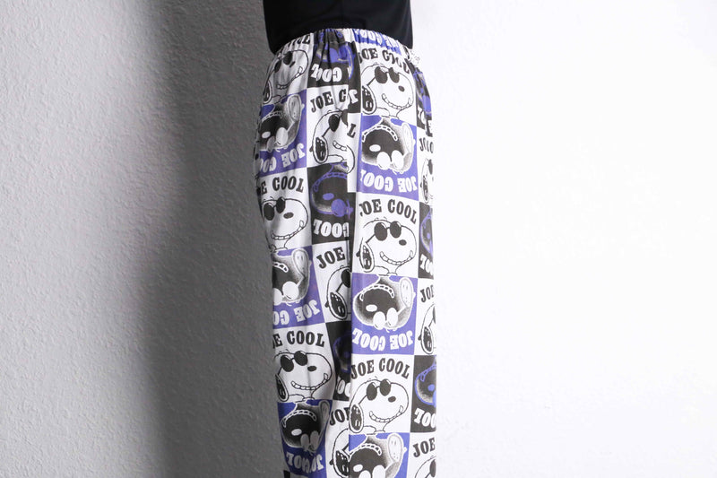 JOE COOL snoopy print easy pants