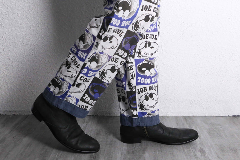 JOE COOL snoopy print easy pants