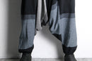 monotone switch design sarouel pants