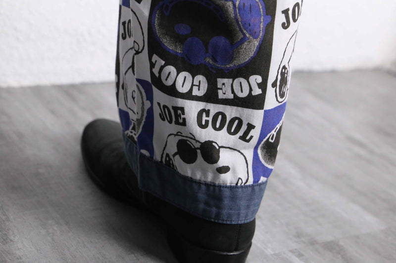 JOE COOL snoopy print easy pants