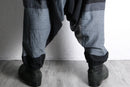 monotone switch design sarouel pants
