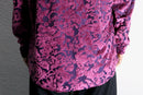 velour botanical flocking shirt