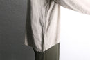 “FLAX” oversized linen cutsew