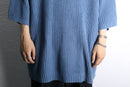 light blue cotton loose knit